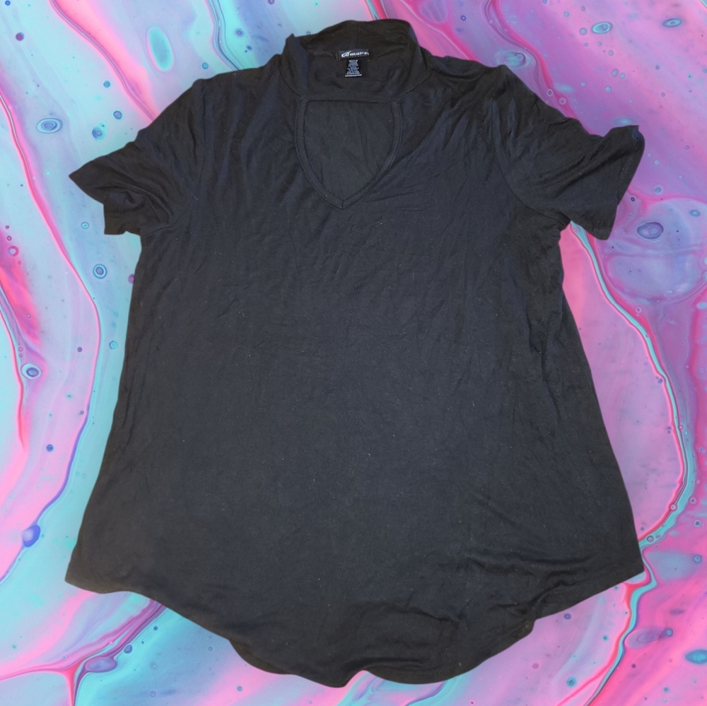 B Collection juniors size medium sexy cut out top
